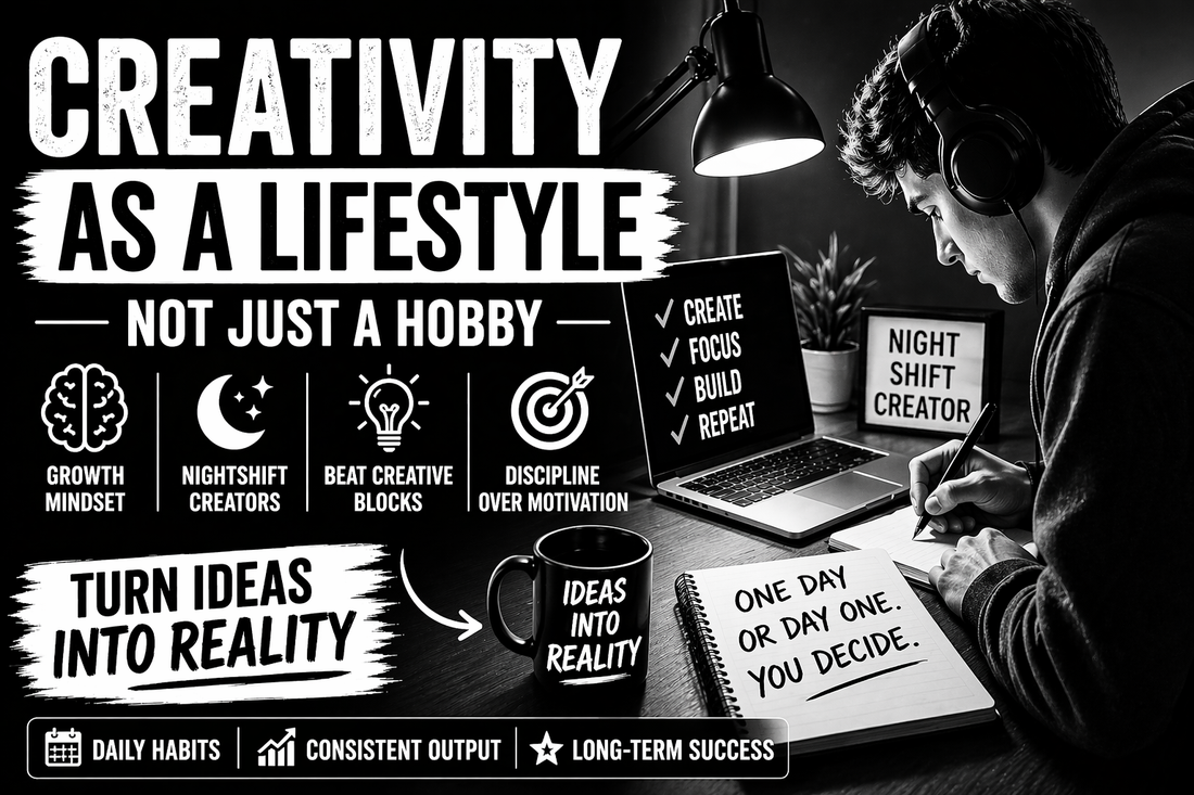 Creativity as a Lifestyle: How to Stay Consistent, Inspired, and Profitable in the Modern Creator Era