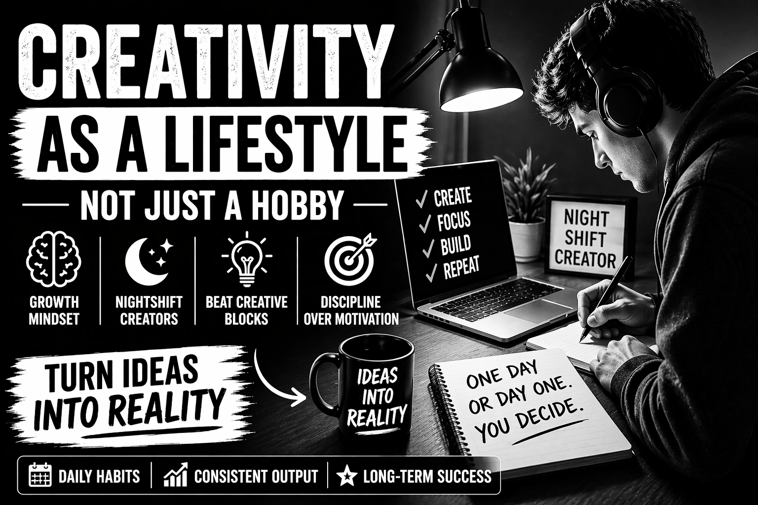 Creativity as a Lifestyle: How to Stay Consistent, Inspired, and Profitable in the Modern Creator Era
